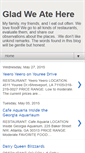 Mobile Screenshot of gladweatehere.blogspot.com