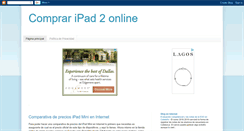 Desktop Screenshot of ipad2comprar.blogspot.com