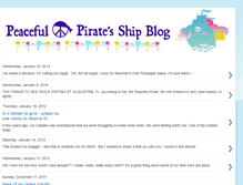 Tablet Screenshot of peacefulpirates.blogspot.com