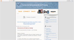 Desktop Screenshot of cursosprojetos.blogspot.com