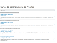 Tablet Screenshot of cursosprojetos.blogspot.com