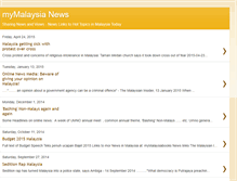 Tablet Screenshot of mymalaysianews.blogspot.com