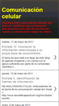 Mobile Screenshot of comunicacionescelulares.blogspot.com