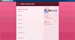 Desktop Screenshot of mailsnclicks.blogspot.com
