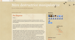 Desktop Screenshot of mere-perverse-narcissique.blogspot.com