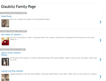 Tablet Screenshot of glaubitzfamilypage.blogspot.com