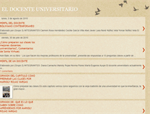 Tablet Screenshot of eldocenteuniversitarioactual.blogspot.com