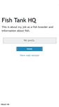 Mobile Screenshot of fishtankhq.blogspot.com