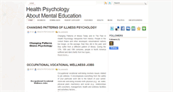 Desktop Screenshot of health-psychology.blogspot.com