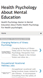 Mobile Screenshot of health-psychology.blogspot.com