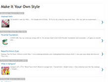 Tablet Screenshot of beautifulmake-up4starters.blogspot.com