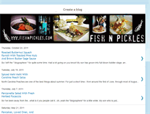 Tablet Screenshot of fishnpickles.blogspot.com