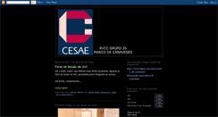 Desktop Screenshot of cesaegrupo35.blogspot.com