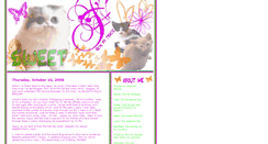 Desktop Screenshot of kittenmania.blogspot.com