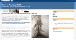 Desktop Screenshot of howtoremovemoldnow.blogspot.com
