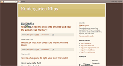 Desktop Screenshot of kindergartenklips.blogspot.com