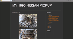 Desktop Screenshot of mynissanpickup.blogspot.com