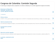 Tablet Screenshot of comisionsegunda.blogspot.com