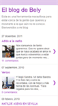 Mobile Screenshot of elblogdebeli.blogspot.com