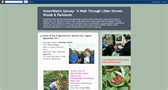 Desktop Screenshot of greenwatchgalway.blogspot.com