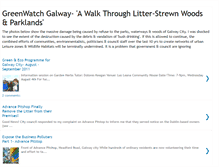 Tablet Screenshot of greenwatchgalway.blogspot.com