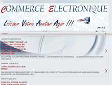 Tablet Screenshot of evasion-e-commerce.blogspot.com
