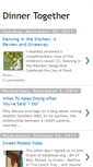 Mobile Screenshot of dinnertogether.blogspot.com