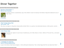 Tablet Screenshot of dinnertogether.blogspot.com