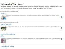 Tablet Screenshot of honey-milk-tea.blogspot.com