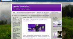 Desktop Screenshot of barberinsurance.blogspot.com