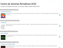 Tablet Screenshot of periodismo-ucsc.blogspot.com