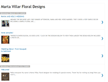 Tablet Screenshot of martavillarfloraldesigns.blogspot.com