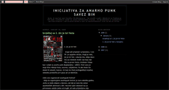 Desktop Screenshot of anarhopunksavezbih.blogspot.com