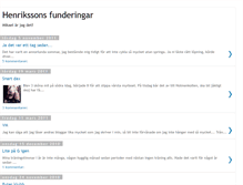 Tablet Screenshot of henrikssonsbetraktelser.blogspot.com