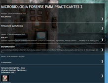 Tablet Screenshot of microbiologiaforense2.blogspot.com