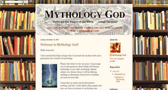 Desktop Screenshot of mythologygod.blogspot.com