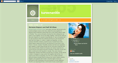 Desktop Screenshot of kareenabigfans.blogspot.com
