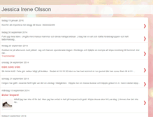 Tablet Screenshot of jessicaireneolsson.blogspot.com