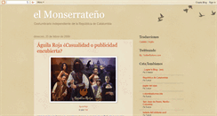 Desktop Screenshot of elmonserrateno.blogspot.com