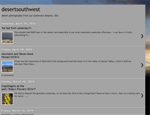 Tablet Screenshot of desertswest.blogspot.com