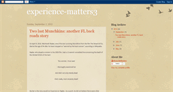 Desktop Screenshot of experience-matters3.blogspot.com