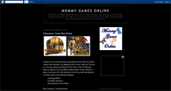 Desktop Screenshot of mommygamesonline.blogspot.com