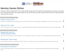 Tablet Screenshot of mommygamesonline.blogspot.com