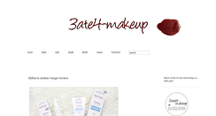 Desktop Screenshot of 3ate4-makeup.blogspot.com
