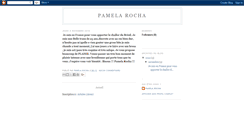 Desktop Screenshot of pamelarocha.blogspot.com