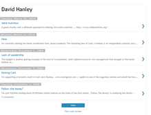 Tablet Screenshot of davidhanley.blogspot.com