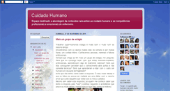 Desktop Screenshot of humanocuidado.blogspot.com