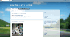 Desktop Screenshot of ereclaudio10-computacionenlaescuela.blogspot.com
