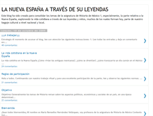 Tablet Screenshot of lanuevaespaaatravsdesuleyendas.blogspot.com