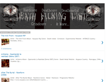 Tablet Screenshot of death-fucking-list.blogspot.com